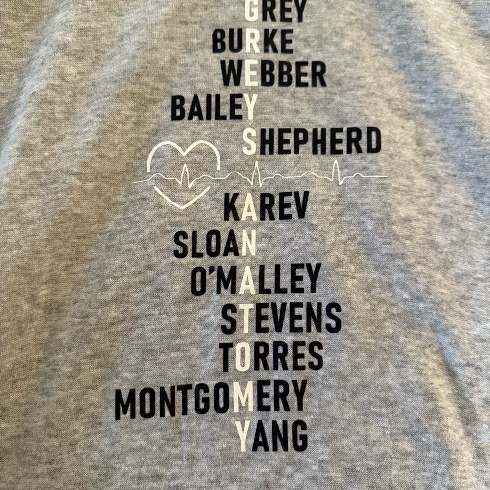 Greys Anatomy graphic sweatshirt